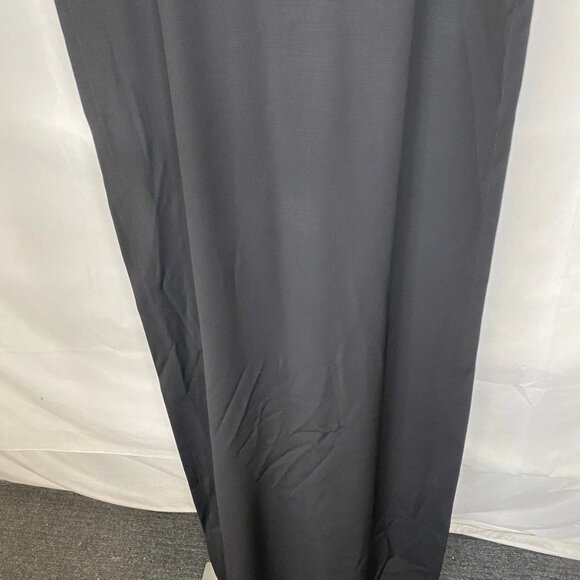 Florian Wowretzko Unisex Long Open-Side Shirt Dress – Black – Size M - Picture 2 of 11